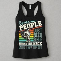 Some People Just Need A Hug Brazilian Jiu Jitsu MMA BJJ Womens Tank Top