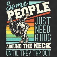 Some People Just Need A Hug Brazilian Jiu Jitsu MMA BJJ Golf Towel