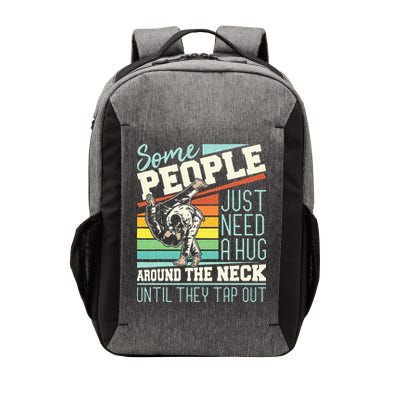 Some People Just Need A Hug Brazilian Jiu Jitsu MMA BJJ Vector Backpack