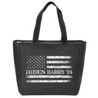 Support President Joe Biden And Kamala Harris Zip Tote Bag