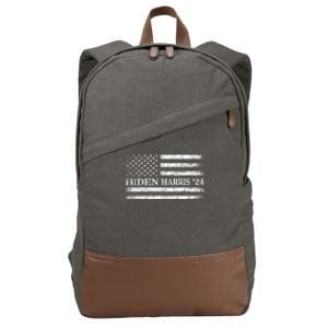 Support President Joe Biden And Kamala Harris Cotton Canvas Backpack