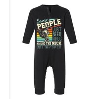 Some People Just Need A Hug Brazilian Jiu Jitsu Mma Bjj Infant Fleece One Piece