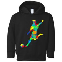 Soccer Player Kids Men Toddler Hoodie