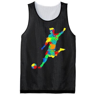 Soccer Player Kids Men Mesh Reversible Basketball Jersey Tank