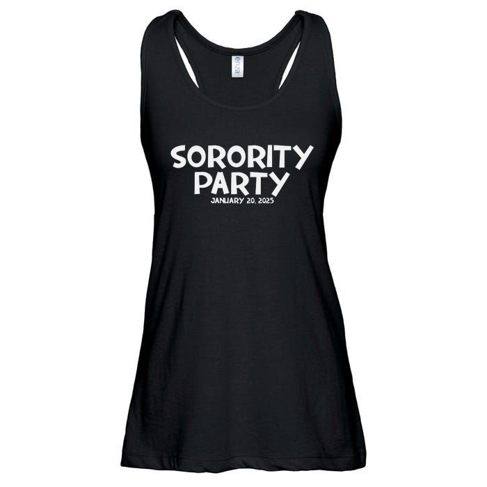 Sorority Party Kamala Harris 2024 Ladies Essential Flowy Tank