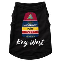 Southernmost Point Key West Florida Keys Souvenir Doggie Tank