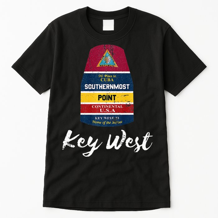 Southernmost Point Key West Florida Keys Souvenir Tall T-Shirt