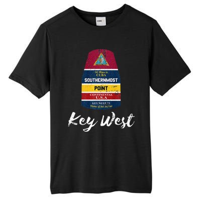 Southernmost Point Key West Florida Keys Souvenir Tall Fusion ChromaSoft Performance T-Shirt