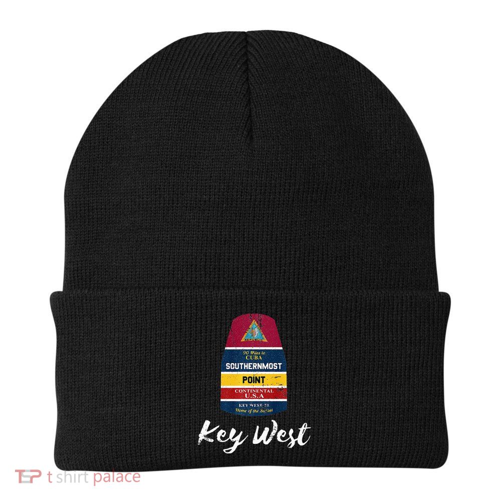 Southernmost Point Key West Florida Keys Souvenir Beanie
