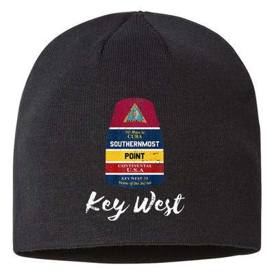 Southernmost Point Key West Florida Keys Souvenir Sustainable Beanie