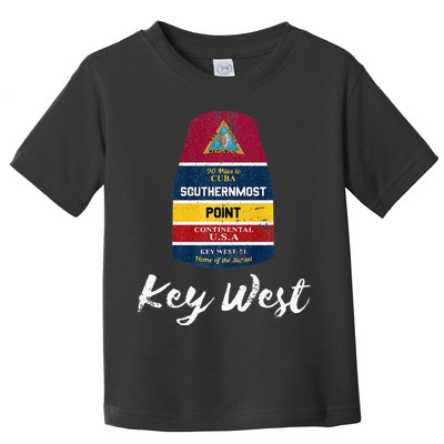 Southernmost Point Key West Florida Keys Souvenir Toddler T-Shirt