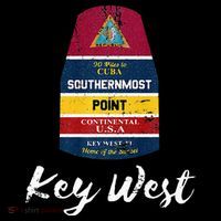 Southernmost Point Key West Florida Keys Souvenir Toddler T-Shirt