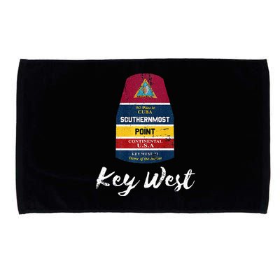 Southernmost Point Key West Florida Keys Souvenir Microfiber Hand Towel