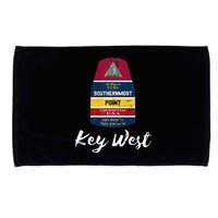 Southernmost Point Key West Florida Keys Souvenir Microfiber Hand Towel