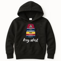 Southernmost Point Key West Florida Keys Souvenir Kids Hoodie