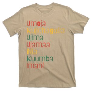 Seven Principles Kwanzaa T-Shirt