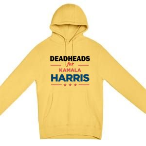 Support President Kamala Harris Deadheads For Harris 2024 Gift Premium Pullover Hoodie