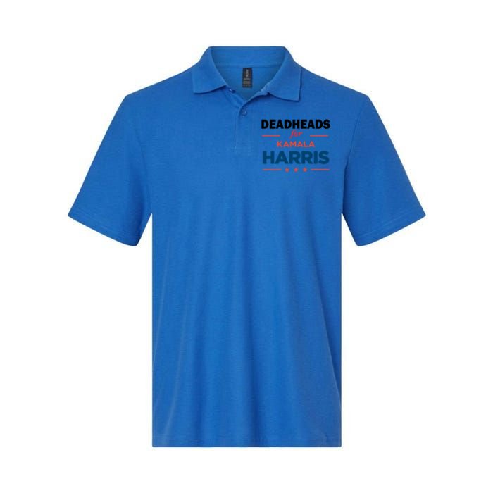 Support President Kamala Harris Deadheads For Harris 2024 Gift Softstyle Adult Sport Polo