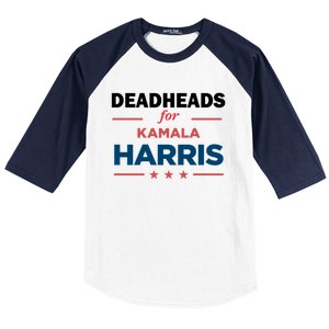 Support President Kamala Harris Deadheads For Harris 2024 Gift Baseball Sleeve Shirt