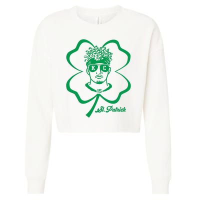 St Patrick Kansas City St Patricks Day Cropped Pullover Crew