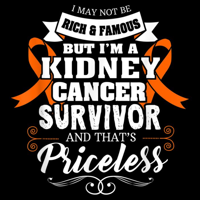 Survivor Priceless Kidney Cancer Awareness Ribbon Sweatshirt
