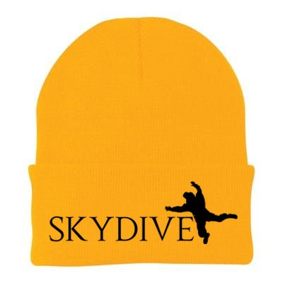 Skydive Parachuting Logo Knit Cap Winter Beanie