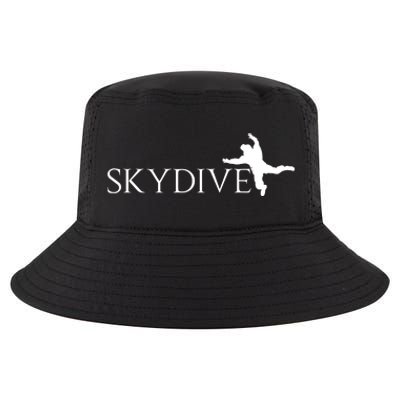 Skydive Parachuting Logo Cool Comfort Performance Bucket Hat