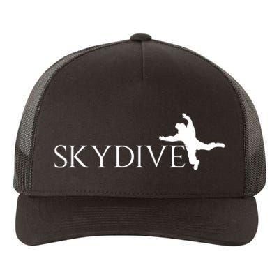 Skydive Parachuting Logo Yupoong Adult 5-Panel Trucker Hat