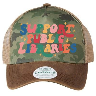 Support Public Libraries 4th Of July Legacy Tie Dye Trucker Hat