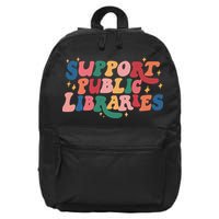 Support Public Libraries 4th Of July 16 in Basic Backpack