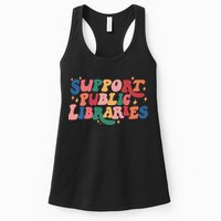 Support Public Libraries 4th Of July Womens Tank Top