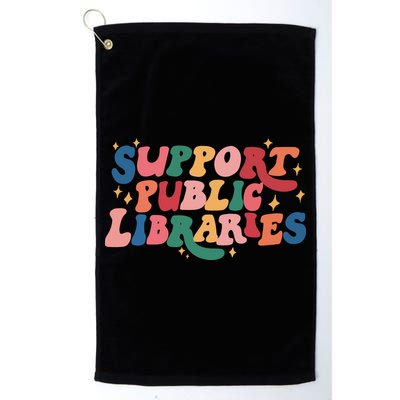 Support Public Libraries 4th Of July Golf Towel