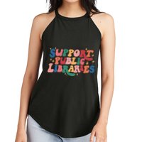 Support Public Libraries 4th Of July Women's Perfect Tri Rocker Tank