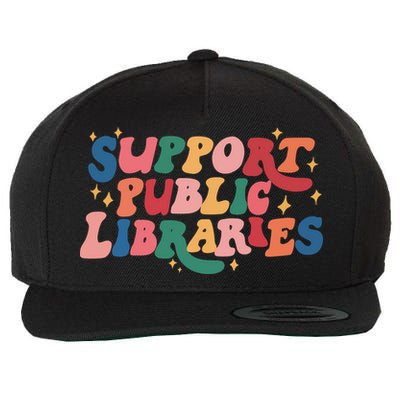 Support Public Libraries 4th Of July Wool Snapback Cap