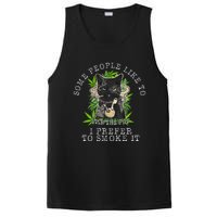 Some People Like To Stir The Pot I Prefer To Smoke It Cat PosiCharge Competitor Tank