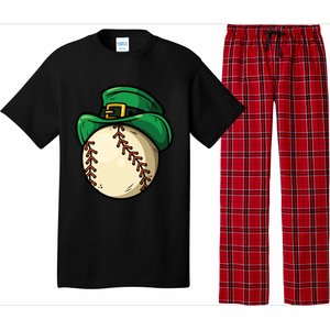 Saint Patricks Lucky Baseball Lover Great Gift Pajama Set