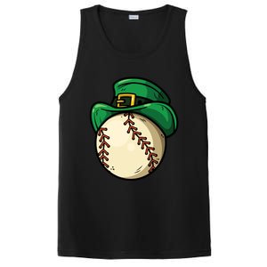 Saint Patricks Lucky Baseball Lover Great Gift PosiCharge Competitor Tank