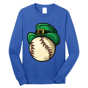 Saint Patricks Lucky Baseball Lover Great Gift Long Sleeve Shirt