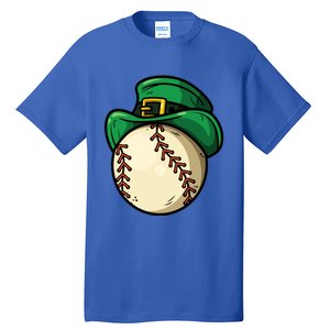 Saint Patricks Lucky Baseball Lover Great Gift Tall T-Shirt