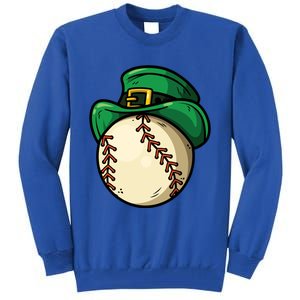 Saint Patricks Lucky Baseball Lover Great Gift Tall Sweatshirt