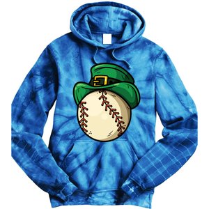 Saint Patricks Lucky Baseball Lover Great Gift Tie Dye Hoodie