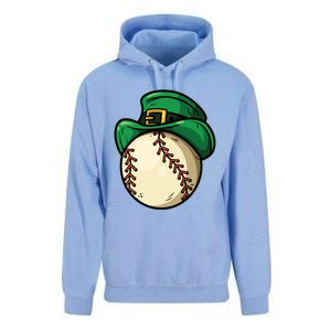 Saint Patricks Lucky Baseball Lover Great Gift Unisex Surf Hoodie