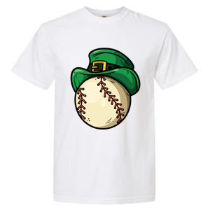 Saint Patricks Lucky Baseball Lover Great Gift Garment-Dyed Heavyweight T-Shirt