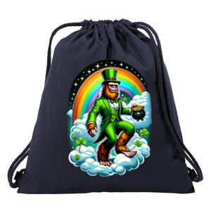 St Paddy Lucky St PatrickS Day Bigfoot Drawstring Bag