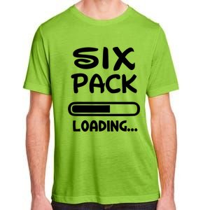 Six Pack Loading Bar Gift Adult ChromaSoft Performance T-Shirt