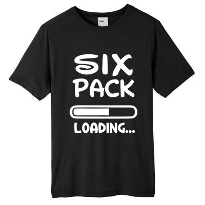 Six Pack Loading Bar Gift Tall Fusion ChromaSoft Performance T-Shirt