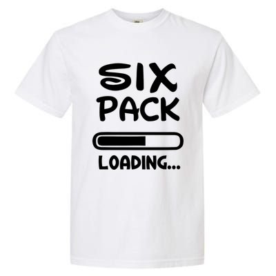 Six Pack Loading Bar Gift Garment-Dyed Heavyweight T-Shirt