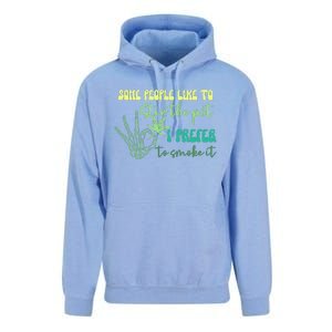 Some People Like To Stir The Pot I Prefer To Smoke It Marijuana Weed 420 Days Unisex Surf Hoodie