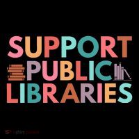 Support Public Libraries Bookworm Book Lover Daily Commute Backpack