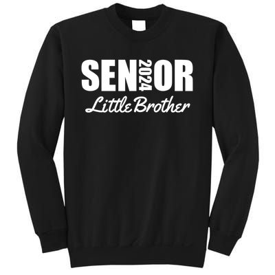 Senior Proud Little Brother Of A Senior Class Of 2024 Sweatshirt